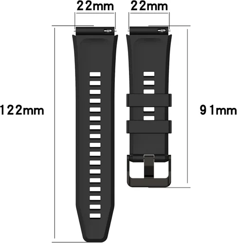 Miniatura 2 de Paquete de 10 correas compatibles con Honor Watch GS 4, Magic Watch 2, Dream, correa de silicona de 0.866 pulgadas de repuesto para Amazfit Bip 5