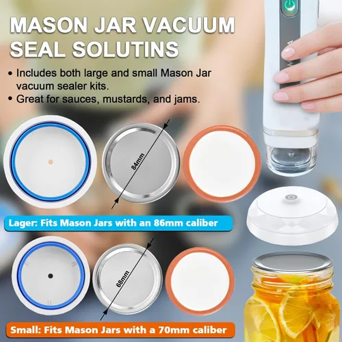 Miniatura 6 de MOMODA Sous Vide - Juego de 30 bolsas de cocina, bolsas reutilizables sin BPA con válvula de aire para cocinas Joule y Anova, bolsas