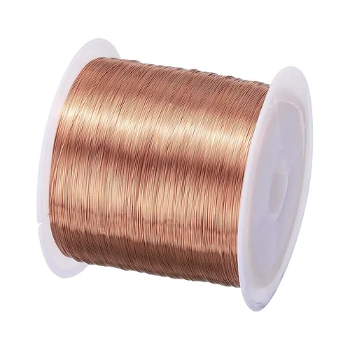 Miniatura 22 de MECCANIXITY - Alambre magnético de calibre 46 AWG - 0.04mm Hilo de cobre esmaltado - Bobina de alambre magnético de 14669 pies (4471m) - 50g Grado F