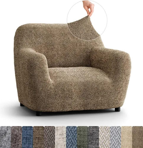 Miniatura 51 de PAULATO BY GA.I.CO. Funda para silla – Funda elástica para sillón – Funda de sillón para mascotas y niños – Fundas suaves para silla – Protector