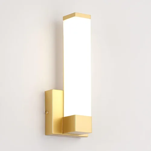 Miniatura 10 de Aplique de pared negro para decoración de la casa, luces LED de pared para dormitorio, lámpara de pared de mesita de noche, lámpara de pared moderna