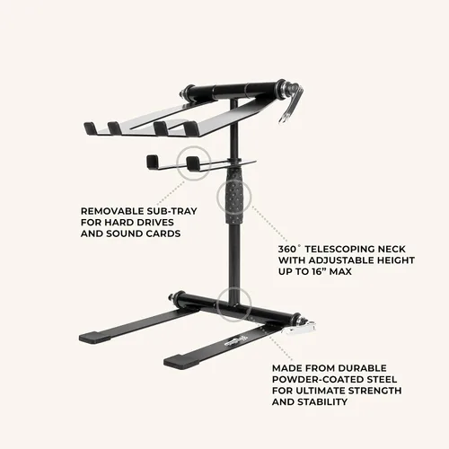 Miniatura 3 de Headliner Digistand Pro - Soporte para portátil (negro)