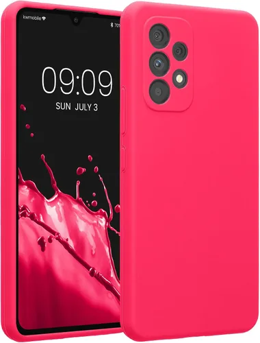 Miniatura 152 de kwmobile Funda compatible con Samsung Galaxy A13 4G - Funda delgada de silicona TPU - Acabado suave al tacto - Amarillo radiante