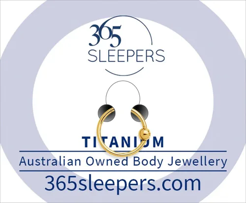 Miniatura 20 de 365 Sleepers Anillo de titanio de 18G de 0.236 a 0.394 pulgadas, con bisagras, segmento BCR, hélice, tragus, septum, nariz, labio, arete de aro