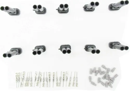 Miniatura 3 de 10 Sets 2 Pin Delphi Male Mazda EFI Plug Auto Motor de coche Conector Plug 15411633