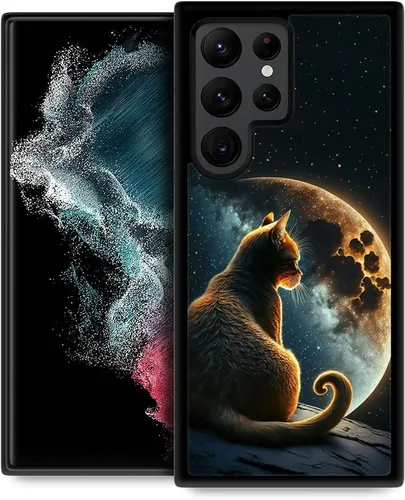 Miniatura 28 de ZHEGAILIAN Funda compatible con Samsung Galaxy S22 Ultra, antideslizante, de poliuretano termoplástico suave, a prueba de golpes, compatible