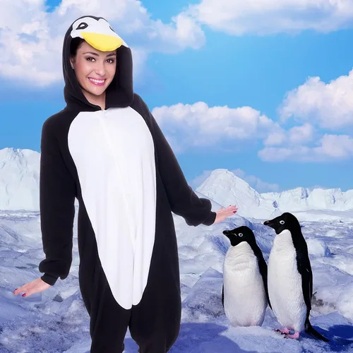 Miniatura 2 de FUNZIEZ! - Disfraz de Halloween para adultos, de animales y criaturas marinas mameluco de felpa para adultos (mujeres y hombres)