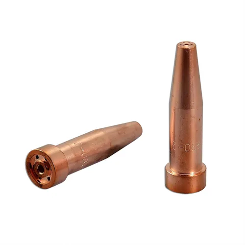 RIVERWELD Puntas de corte de acetileno 6290 tamaño 2 y 6290-2 para soplete de cortador de oxígeno Oxy Oxyfuel hecho de cobre, paquete de 2