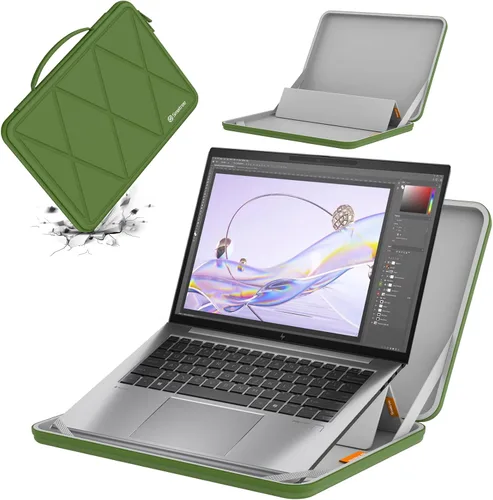 Miniatura 24 de Smatree MS23T Funda protectora dura EVA con soporte compatible para HP Pro x360 Fortis 11 G11/G10/G9 de 11.6 pulgadas, HP Fortis 11 G9 Q/x360 11 G3