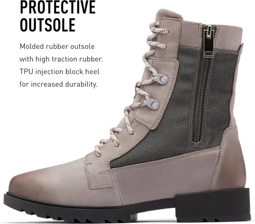 Miniatura 4 de SOREL Botas Emelie de encaje para mujer botas de invierno de cuero impermeable