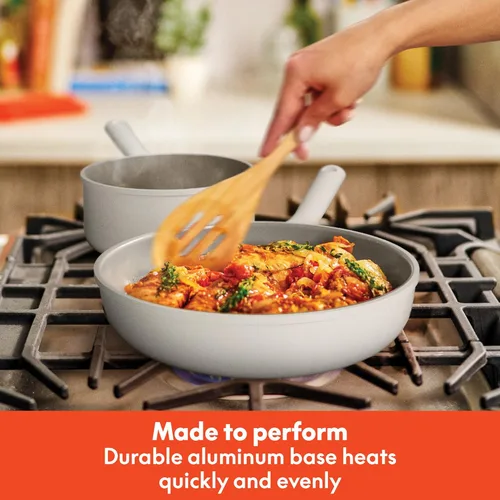 Miniatura 5 de BELLA - Juego de 7 piezas de utensilios de cocina con revestimiento antiadherente EverGood™ de cerámica, apto para lavavajillas y horno, compatible
