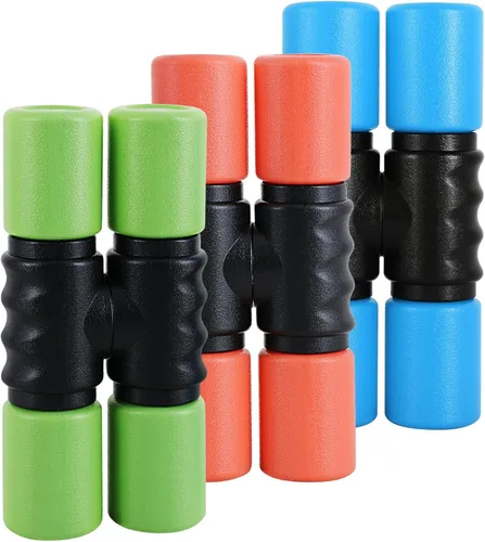 RANMING Twist Shaker 3PCS Juego de Instrumentos de Percusión de Doble Fila, Instrumentos de Percusión Latina de Volumen Medio para Estudio, Banda,