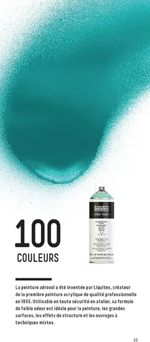 Miniatura 13 de Liquitex - Pintura en aerosol Professional, 12 oz (400 ml), Azul brillante