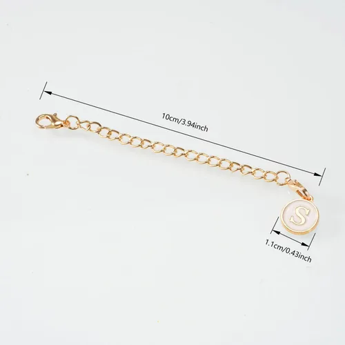Miniatura 7 de Accesorios de dije de letra para taza Stanley, dije de mango de letra de identificación de acero inoxidable, dije de letra de mango de taza de agua