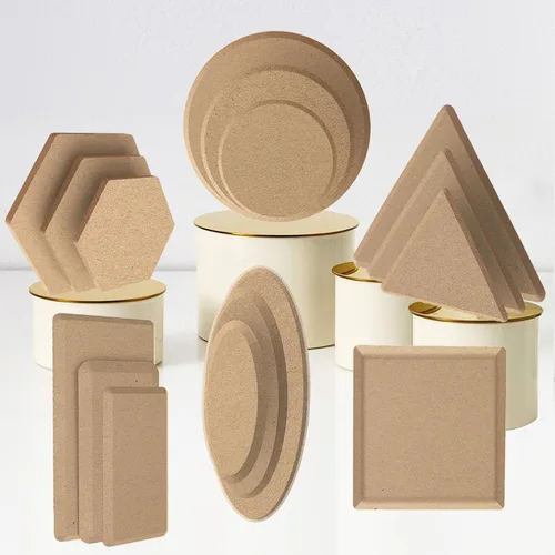 Moldes formadores de placas de cerámica para manufactura de platos, varios tamaños para cerámica, 18 unidades
