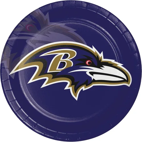Miniatura 21 de Trendware Pittsburgh Steelers - Platos de papel, 48