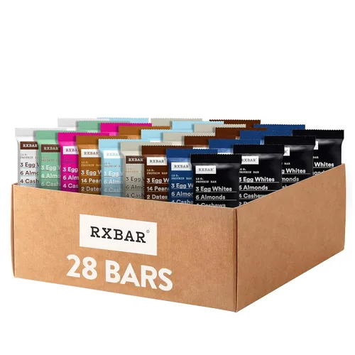 Miniatura 11 de Barras de Proteína RXBAR, Barra de Proteína, Barras de Bocadillo, Paquete Surtido (12 Barras)