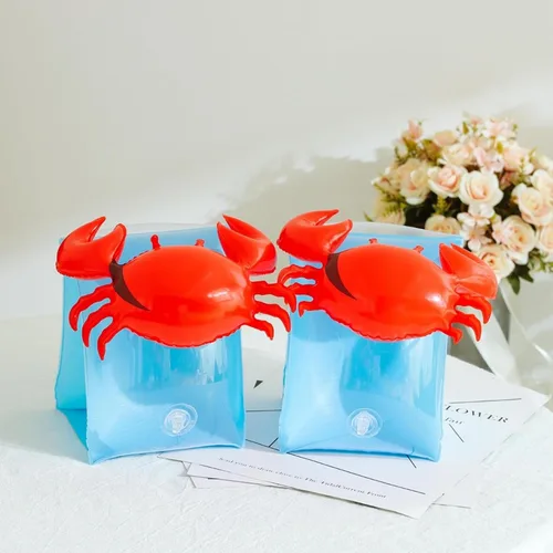 Miniatura 6 de 2 Pack Arm Floaties for Kids - Cute Cartoon Inflatable Pool Arm Floaties Swim Rings, PVC Arm Bands Floater Sleeves for Toddlers Children 3-5-6-12