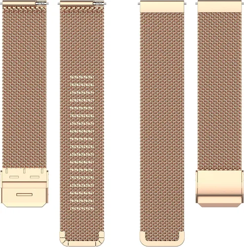 Miniatura 7 de Pulseras de malla de metal de acero inoxidable compatibles con HYSTORM G98 correa de reloj para mujeres y hombres, correa ajustable de bucle, bandas