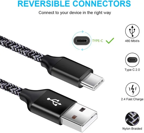 Miniatura 5 de Cargador rápido adaptativo para Samsung Galaxy S26 S25 Ultra S25 FE S24 S23 S22 S22+ S22 Ultra S21 S20 FE S10 A16 A15 A56 A36 A21 A51 A11 Note 20