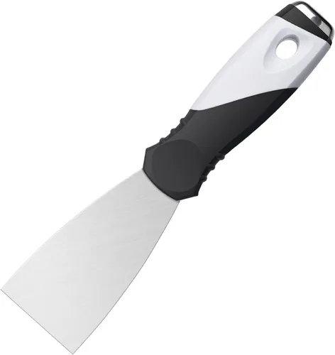 Mister Rui Raspador de pintura, herramienta de espátula pequeña de metal de 2 pulgadas para madera, cuchillo de acero inoxidable con extremo de