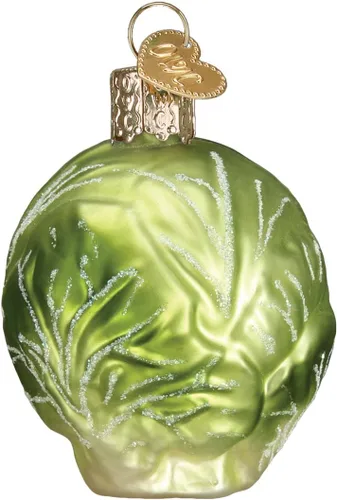 Miniatura 11 de Old World Christmas - Adorno de setas Portobello de vidrio soplado para árbol de Navidad, decoración festiva artesanal, colección de vegetales