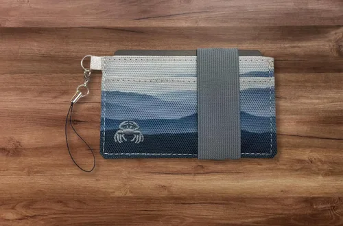 Miniatura 10 de Cartera minimalista fina – Serie Adventure – Lleva tarjetas, efectivo, teléfono, llaves – Se sostiene de forma segura para un fácil acceso – Cartera