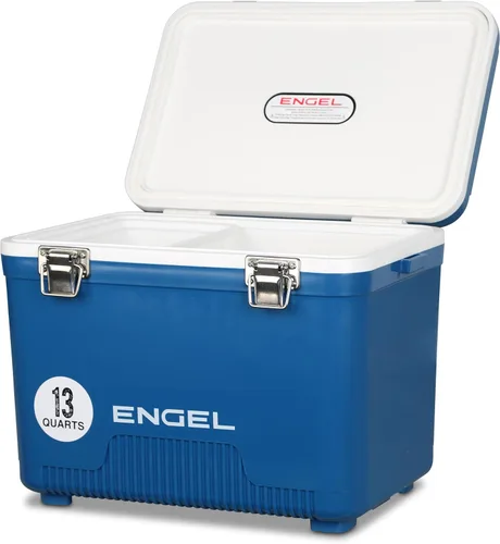Miniatura 14 de Engel 13qt, refrigerador hermético, de secado al aire, Drybox y pequeña lonchera con carcasa dura para hombres y mujeres Rosa