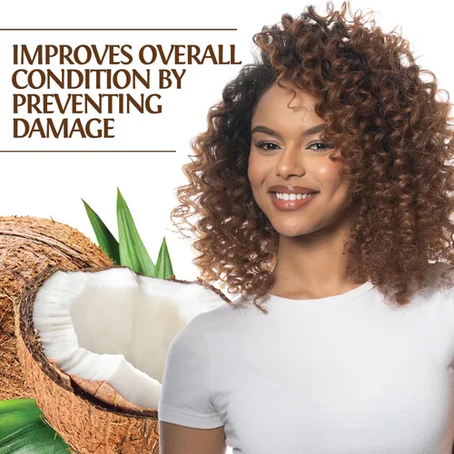 Miniatura 2 de Biosilk Terapia de Seda con Aceite de Coco Natural Tratamiento Sin Enjuague, Ayuda a Controlar el Encrespamiento y los Cabellos Sueltos, Sin
