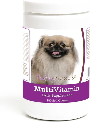 Miniatura 94 de Healthy Breeds Bulldog francés multivitamínico suave masticable para perros 180