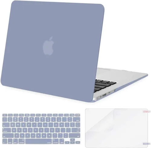 Miniatura 10 de MOSISO Funda compatible con MacBook Air de 13 pulgadas (modelos: A1369 y A1466, versión anterior 2010-2017), carcasa rígida de plástico, cubierta