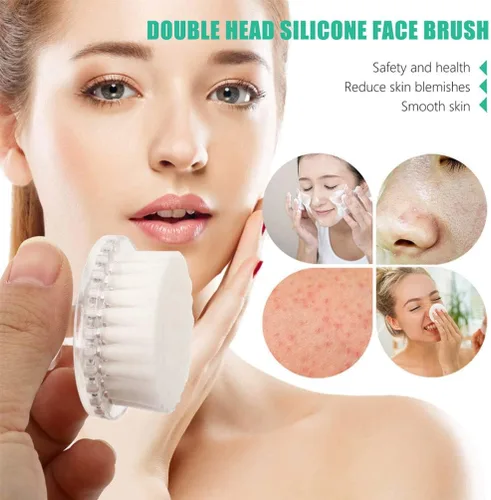 Miniatura 2 de Cepillo de limpieza facial portátil, cepillo de limpieza facial, cepillo exfoliante manual, cepillo exfoliante facial, herramienta de limpieza