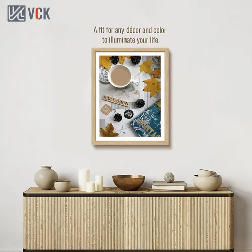 Miniatura 41 de VCK Marcos para póster de madera maciza de 22.375 x 34 pulgadas, marco de fotos A1 negro con montaje en pared, paquete de 3