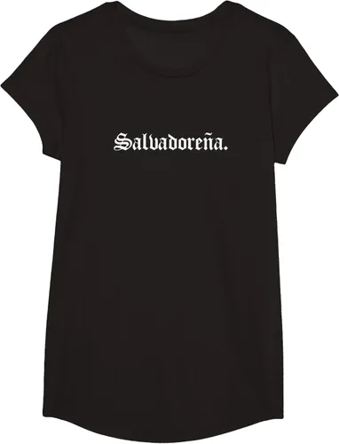Miniatura 3 de Camiseta Salvadoreña Mujer, Negro