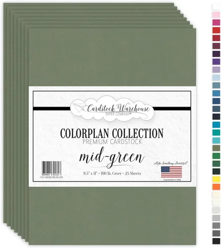 Miniatura 17 de Cardstock Warehouse Colorplan Amatista púrpura – 8.5 x 11 pulgadas – 100 libras / 9.52 oz/m² de papel de cartulina mate premium – 25 hojas
