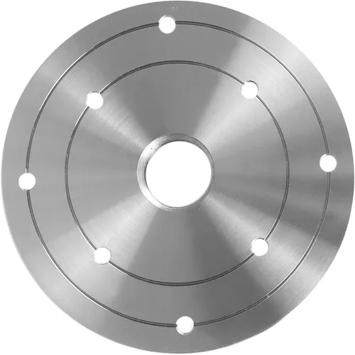 Miniatura 4 de findmall Placa frontal de torno de madera de acero de 6 pulgadas, 1-1/4 x RH 8TPI roscada con tornillo de bloqueo para asegurar en el husillo