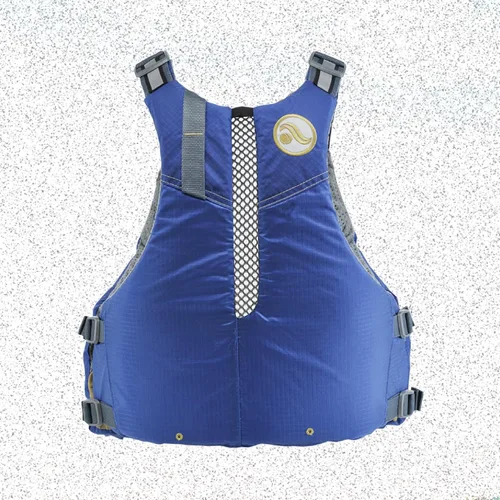 Miniatura 4 de Astral Chaleco salvavidas Sturgeon - Chaleco salvavidas de alta ventilación USCG tipo III PFD para adultos para pesca y turismo Azul marino