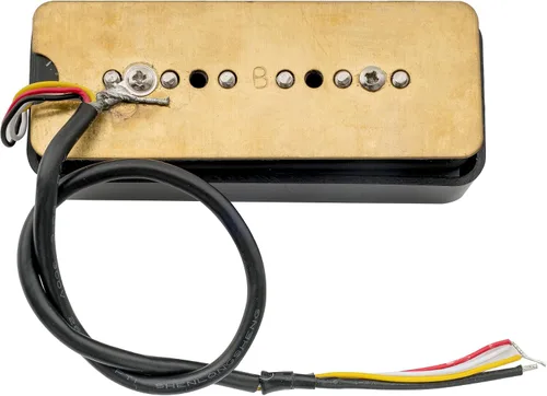 Miniatura 5 de Wilkinson Serie M apilada P90 barra de jabón de cerámica de una sola bobina pastilla puente pastilla 16K para guitarra eléctrica estilo SG LP, negro
