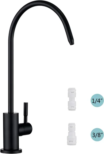 Miniatura 7 de Tohlar Grifo de Agua Potable para Fregadero de Cocina, Grifos de Agua Filtrada Dorados Grifo de Ósmosis Inversa Libre de Plomo Sistema de Filtración