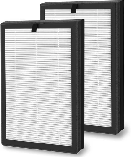 ClearAir-A5 - Paquete de 2 filtros de repuesto compatibles con el limpiador de aire VEWIOR ClearAir-A5 H13 True HEPA para incendios forestales,