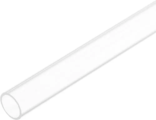 Miniatura 56 de MECCANIXITY Tubo acrílico rígido redondo tubo transparente 0.236 in ID 0.315 in OD 12.008 in longitud para lámparas y linternas, sistema