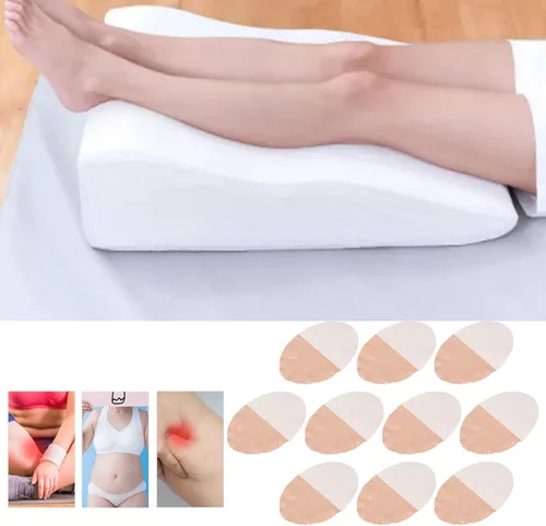 Miniatura 3 de 10 almohadillas de fricción para muslos, parche antidesgaste en el interior del muslo, adhesivo antirozaduras, desechable, elástico, transpirable