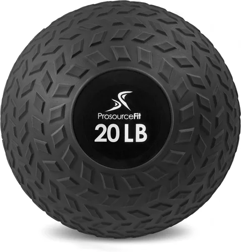 Miniatura 19 de ProsourceFit Slam Medicine Balls 5, 10, 15, 20, 25, 30, 50lbs Smooth and Tread Textured Grip Dead Weight Balls for Strength and Conditioning
