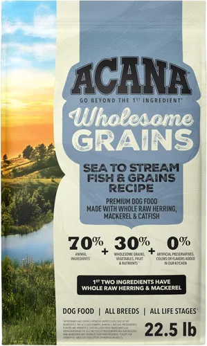 Miniatura 10 de ACANA Granos Integrales Alimento Seco para Perros Carne Roja y Granos Receta de Res, Cerdo y Cordero Bolsa de 4 lb