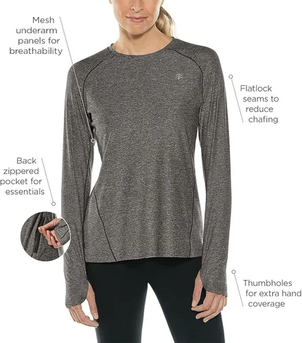 Miniatura 2 de Coolibar UPF 50+ Devi - Camiseta de manga larga para mujer, protección solar