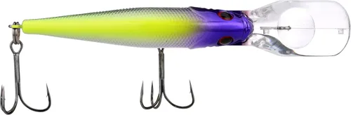 Miniatura 3 de Cebo de pesca Berkley Flicker Shad, Blanco Perla, 3/16 oz, 5cm 2in Crankbaits, Tamaño, perfil y profundidad de buceo imitan el sábalo real
