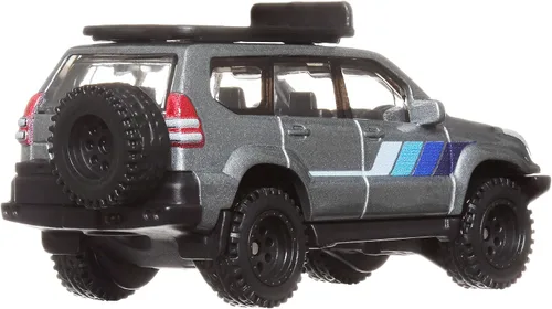 Miniatura 4 de Hot Wheels HKC70 Cultura Coche Off Road - 2005 Toyota Land Cruiser Prado 【3 años en adelante】
