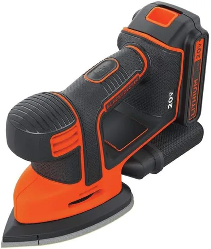 Miniatura 3 de BLACK+DECKER Lijadora Mouse de 20V MAX*, Solo Herramienta (BDCMS20B)