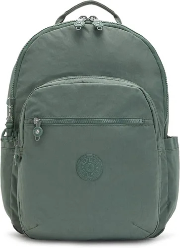 Miniatura 31 de Kipling Mochila para portátil Seoul de 15 pulgadas para mujer, duradera, espaciosa, con correas acolchadas para el hombro, funda protectora