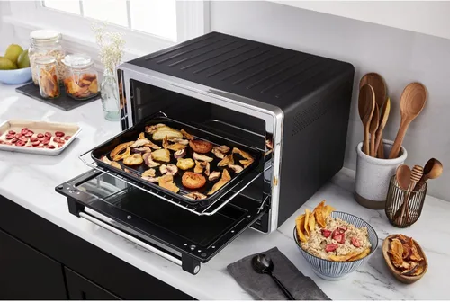 Miniatura 9 de KitchenAid Horno de convección dual de encimera con freidora de aire y sonda de temperatura - KCO224BM
